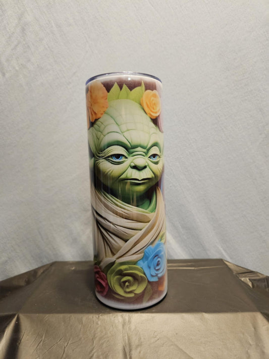 20 oz metal skinny tumbler