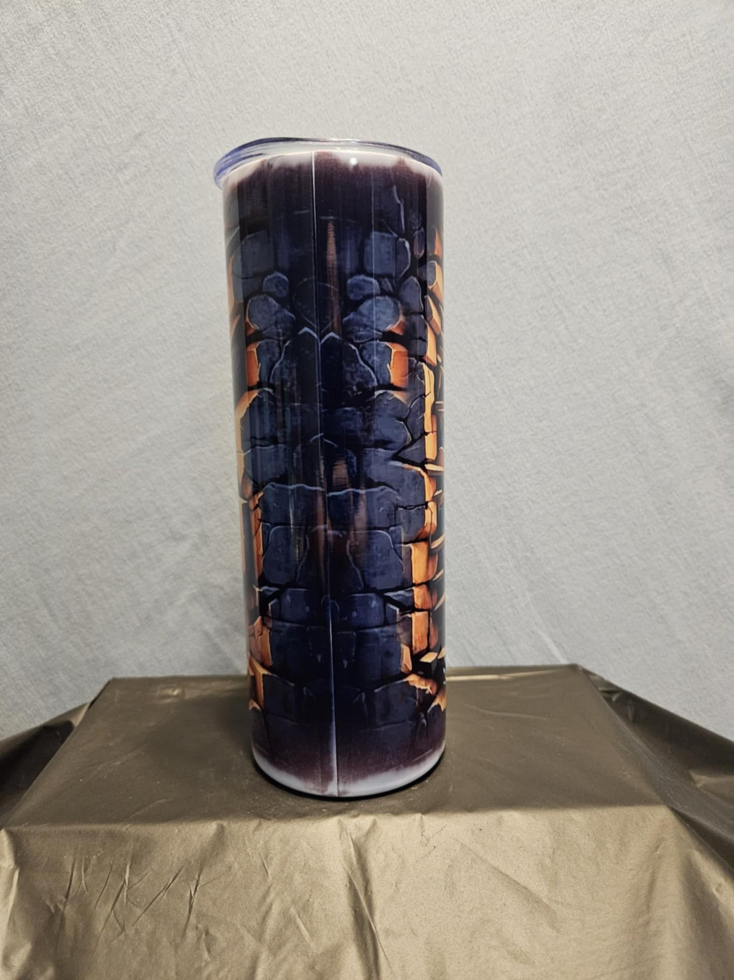 20 oz metal skinny tumbler