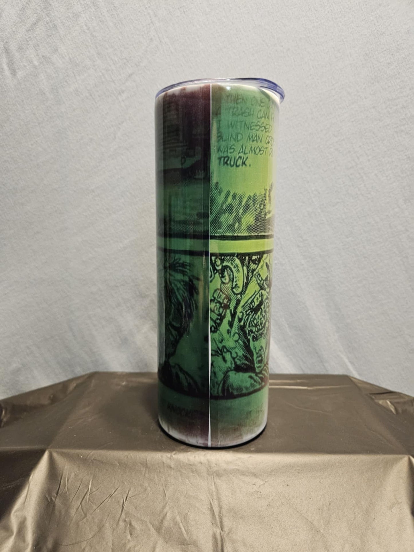 20 oz metal skinny tumbler