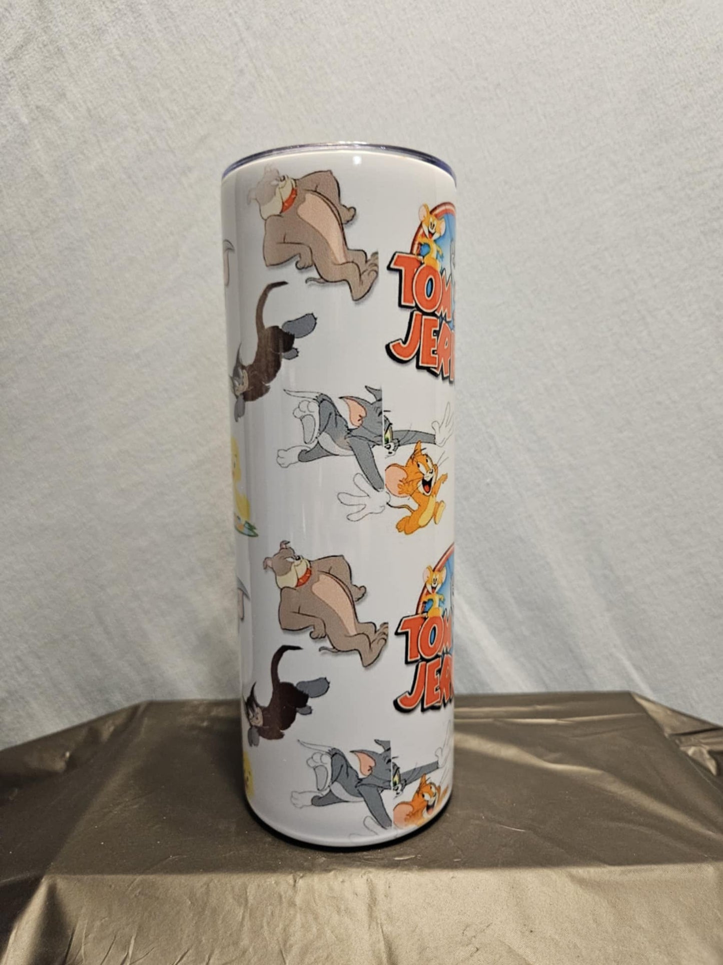 20 oz metal skinny tumbler