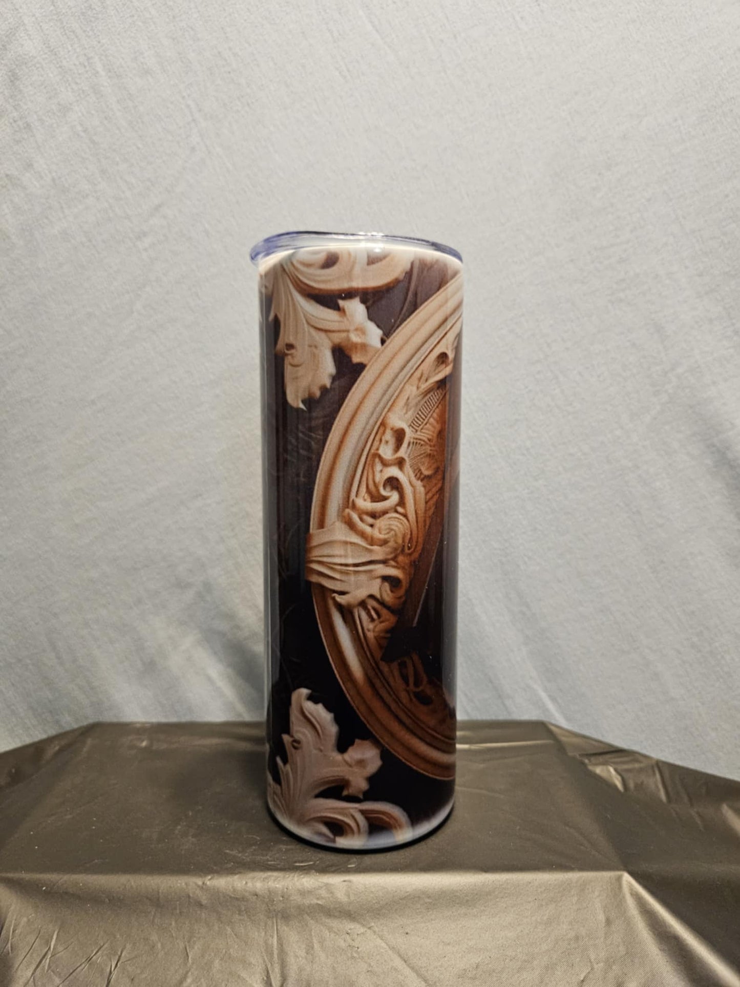 20 oz metal skinny tumbler