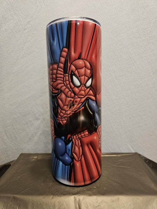 20 oz metal skinny tumbler