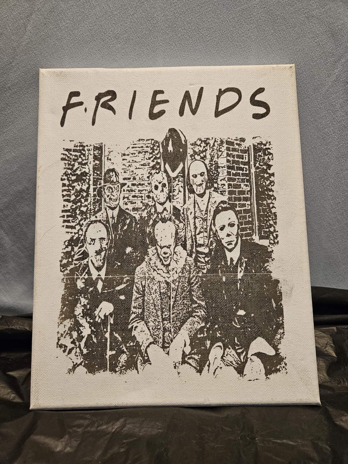 12x12 etched canvas