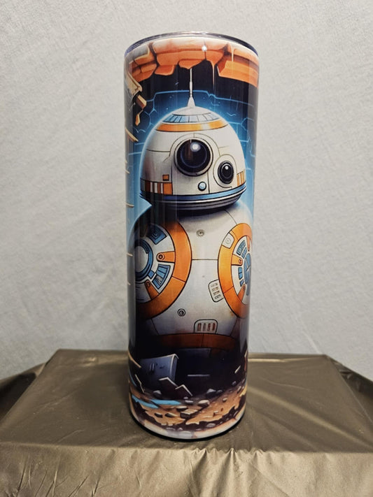 20 oz metal skinny tumbler