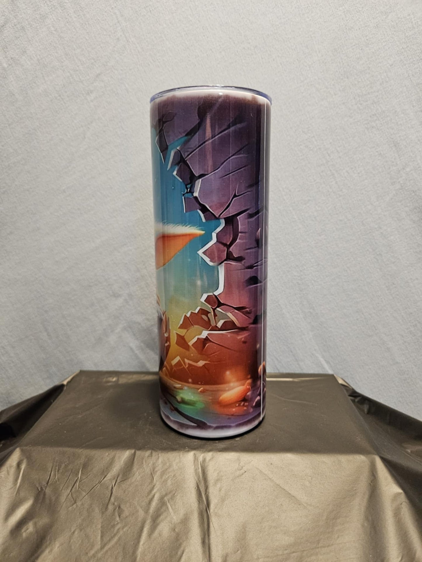 20 oz metal skinny tumbler