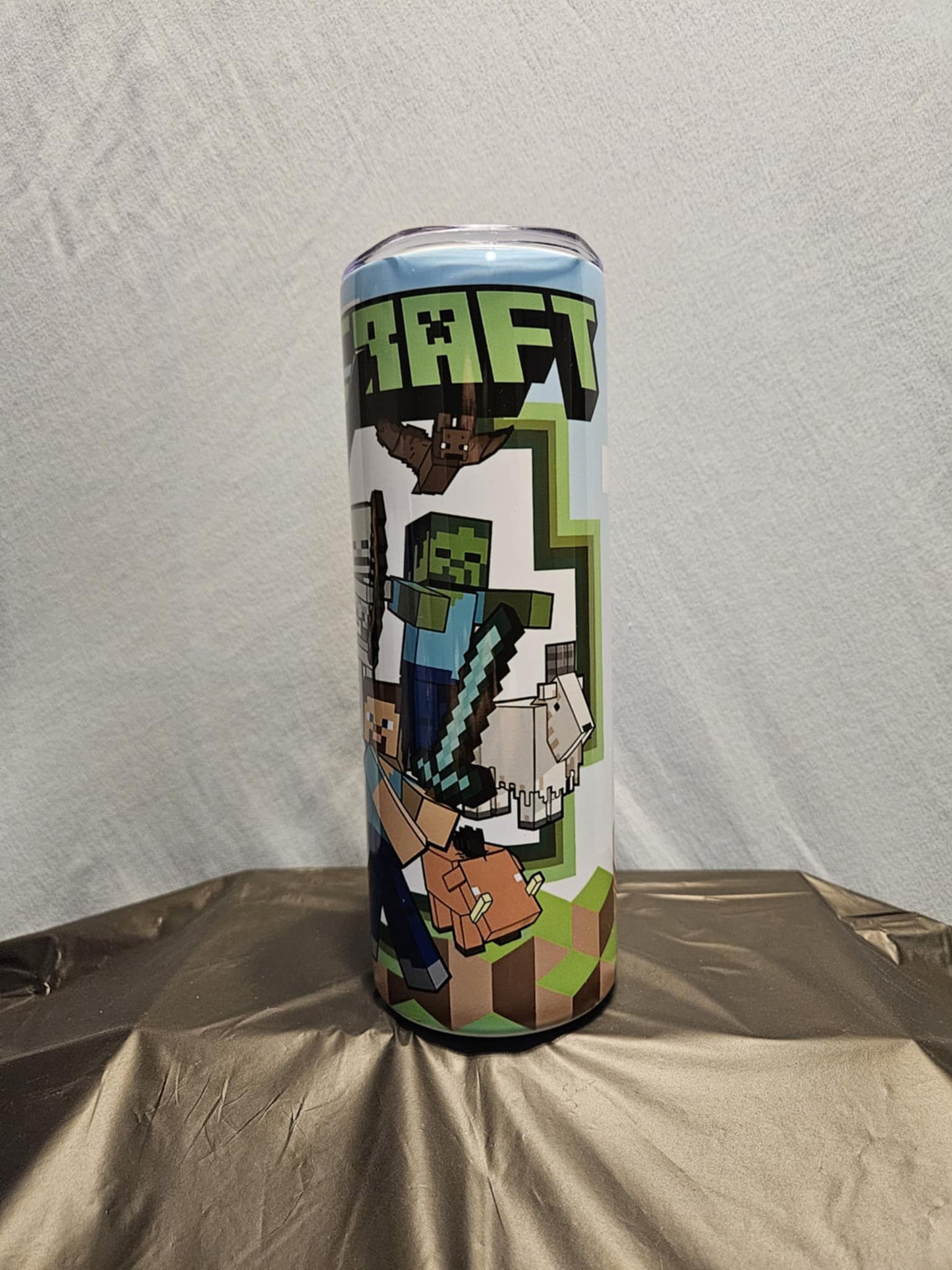 20 oz metal skinny tumbler