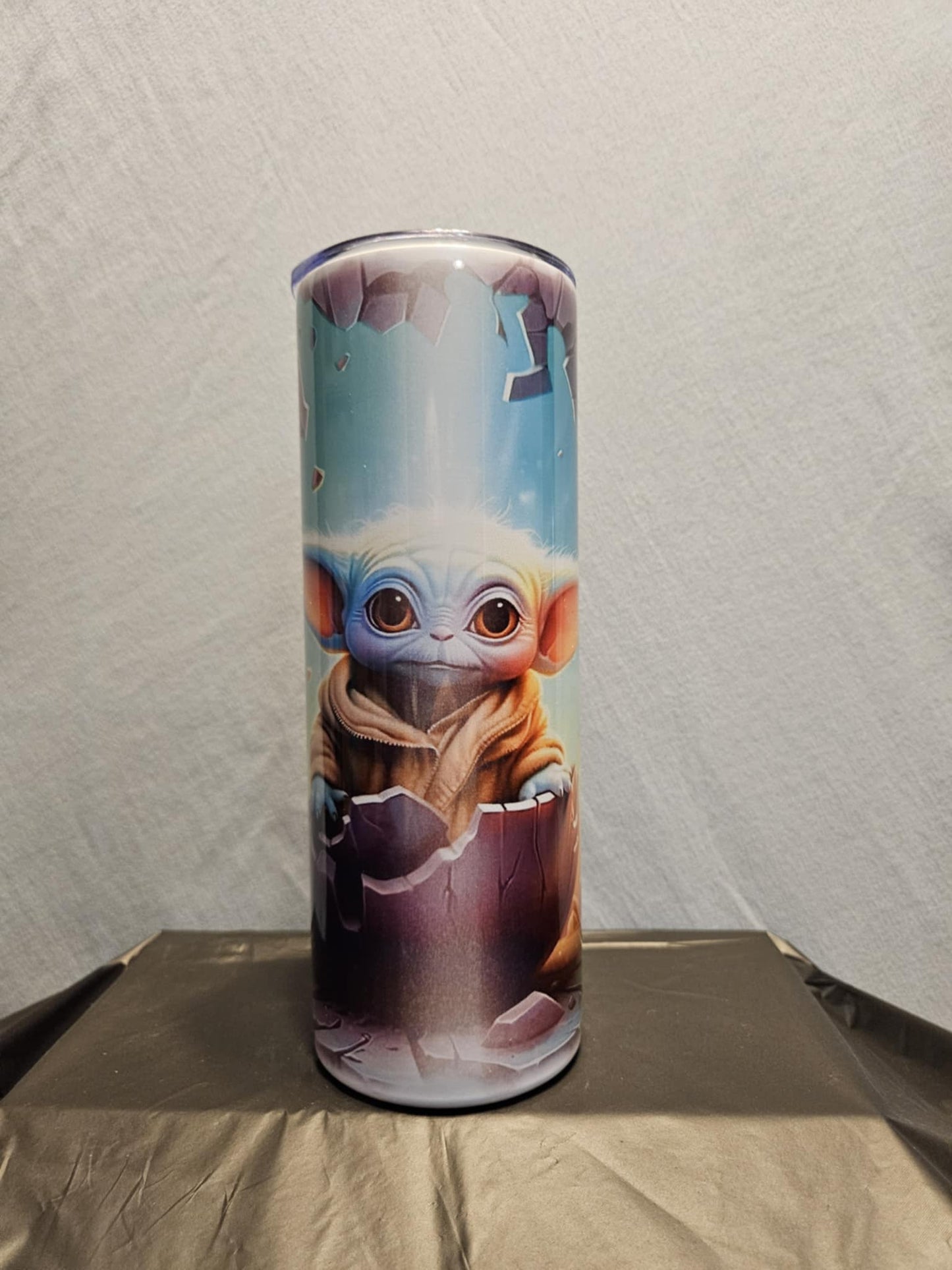 20 oz metal skinny tumbler