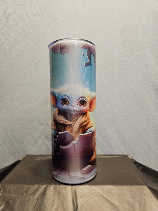 20 oz metal skinny tumbler