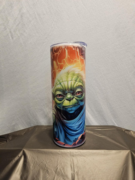 20 oz metal skinny tumbler