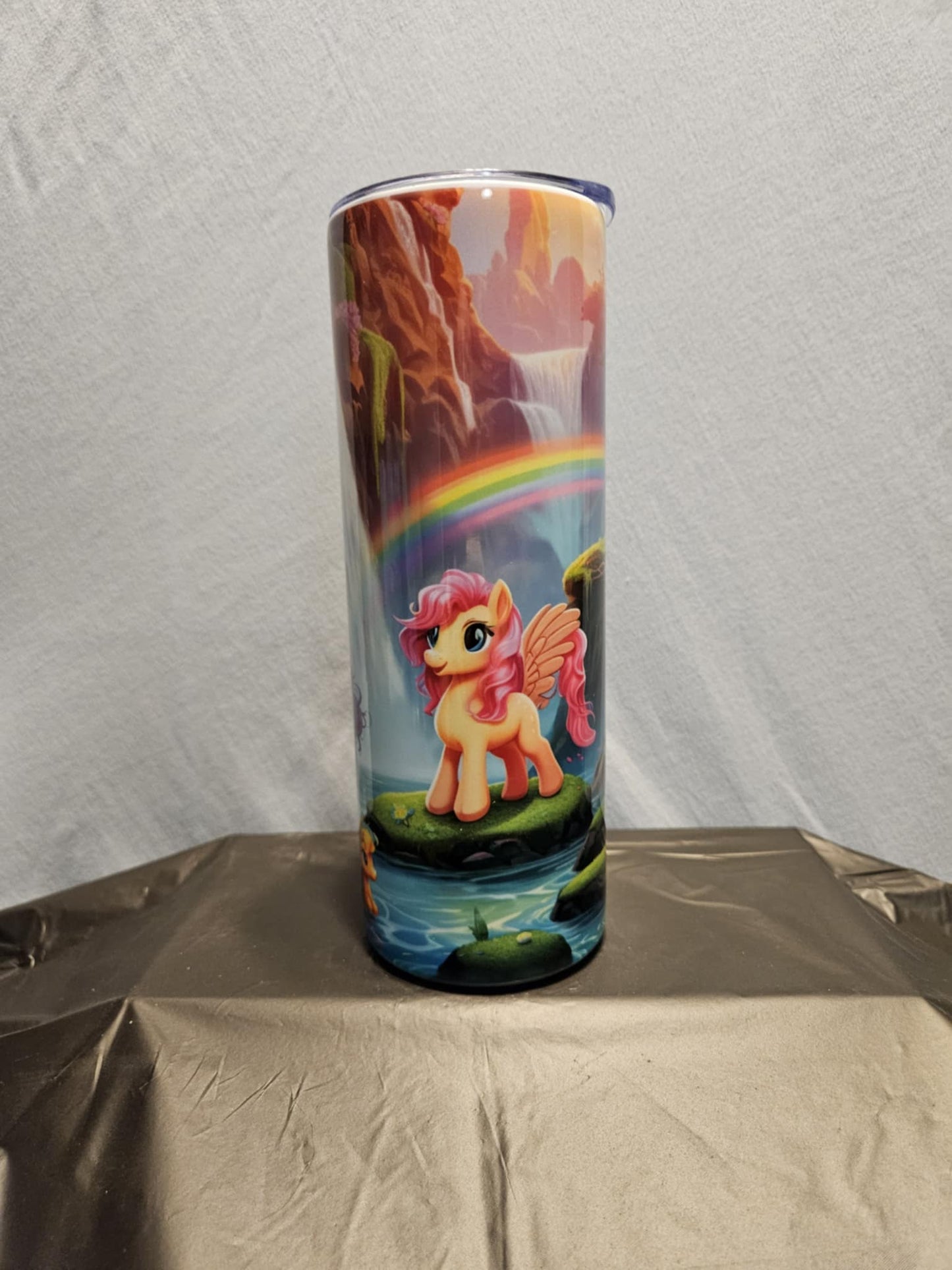 20 oz metal skinny tumbler