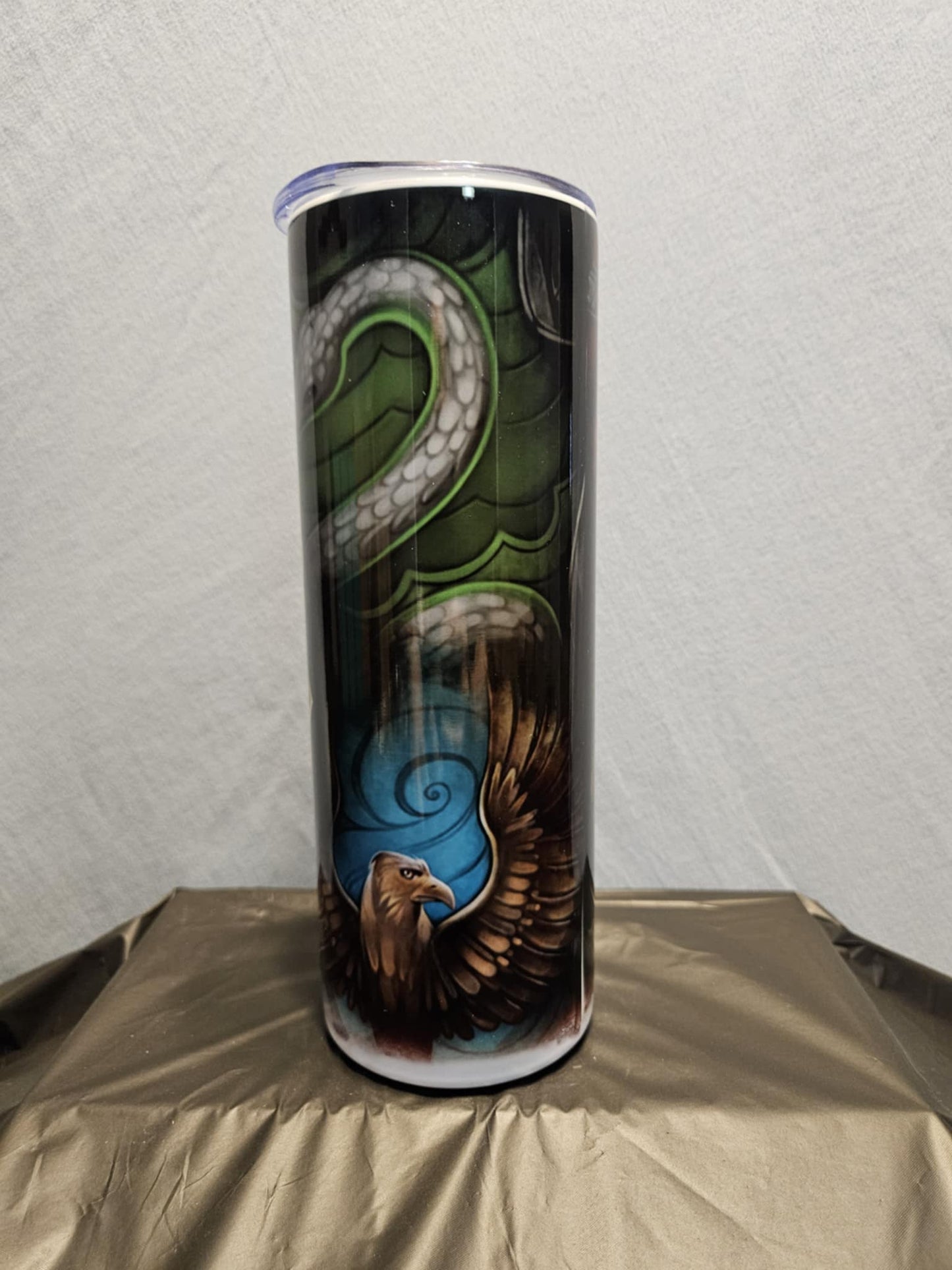 20 oz metal skinny tumbler