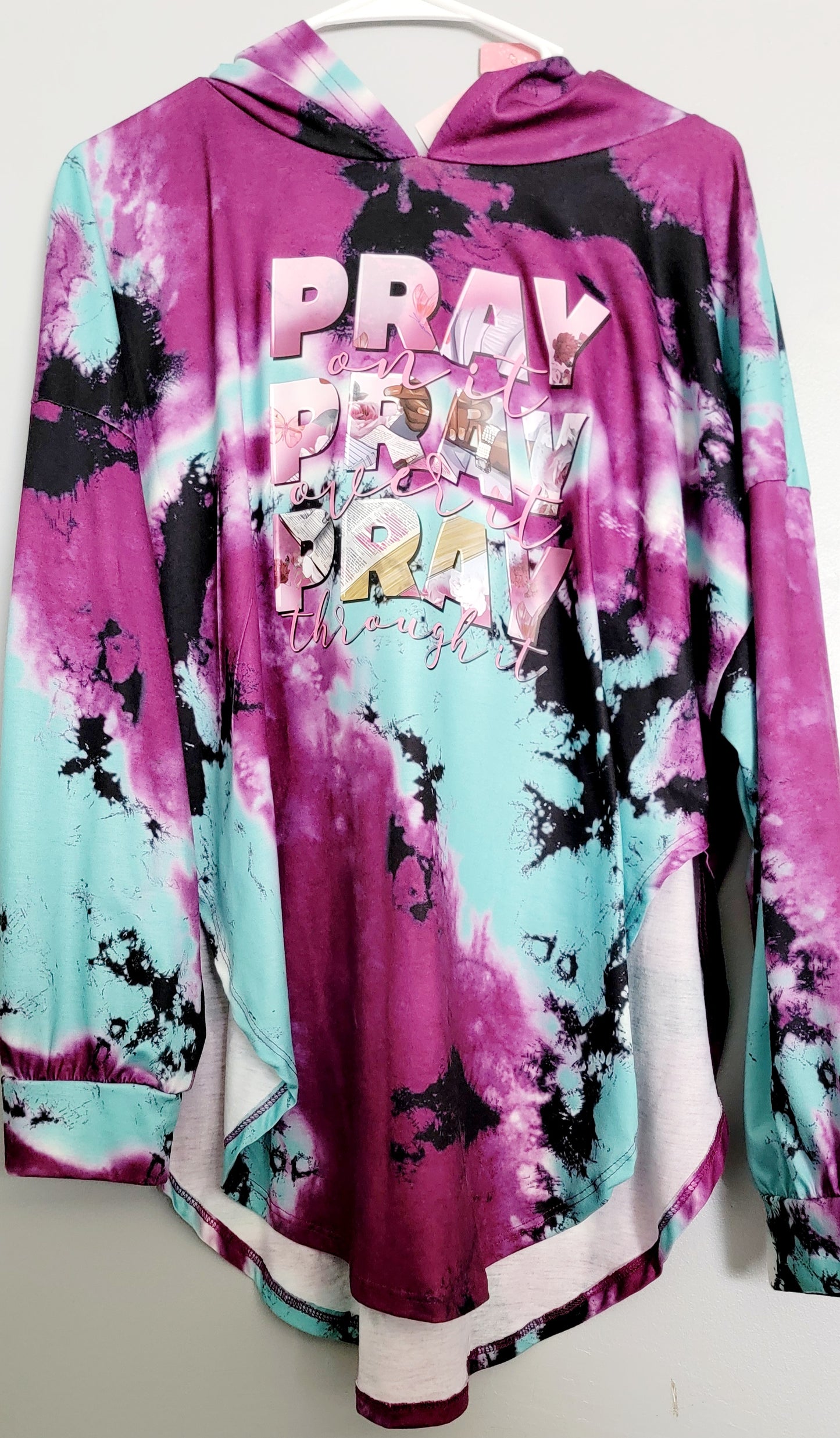 2xl pray on it hoodie
