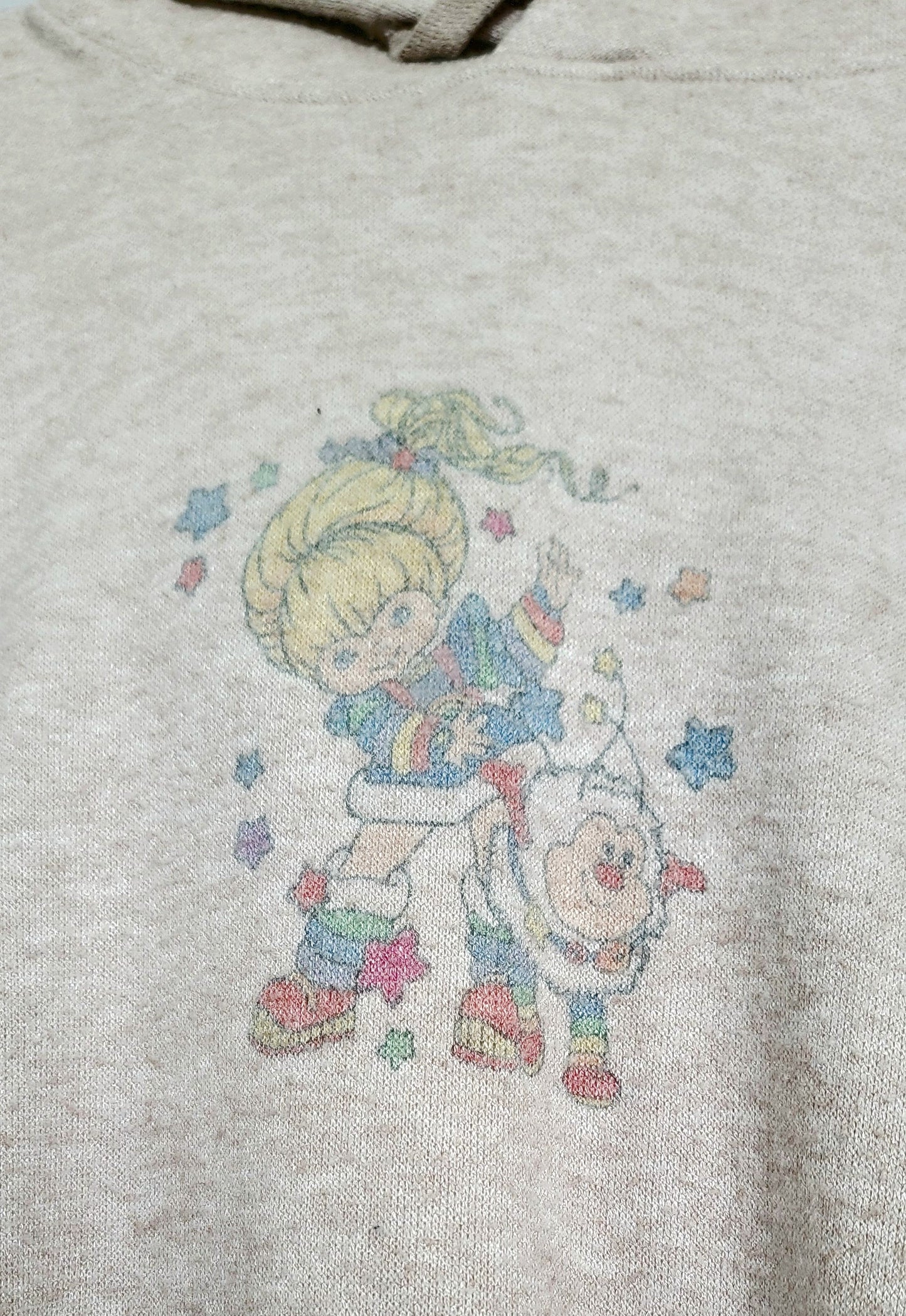 XL Rainbow Bright Hooded Sweater