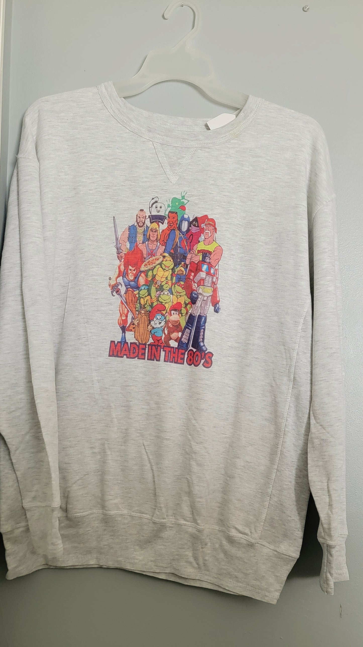 Made in the 80s crewneck XL