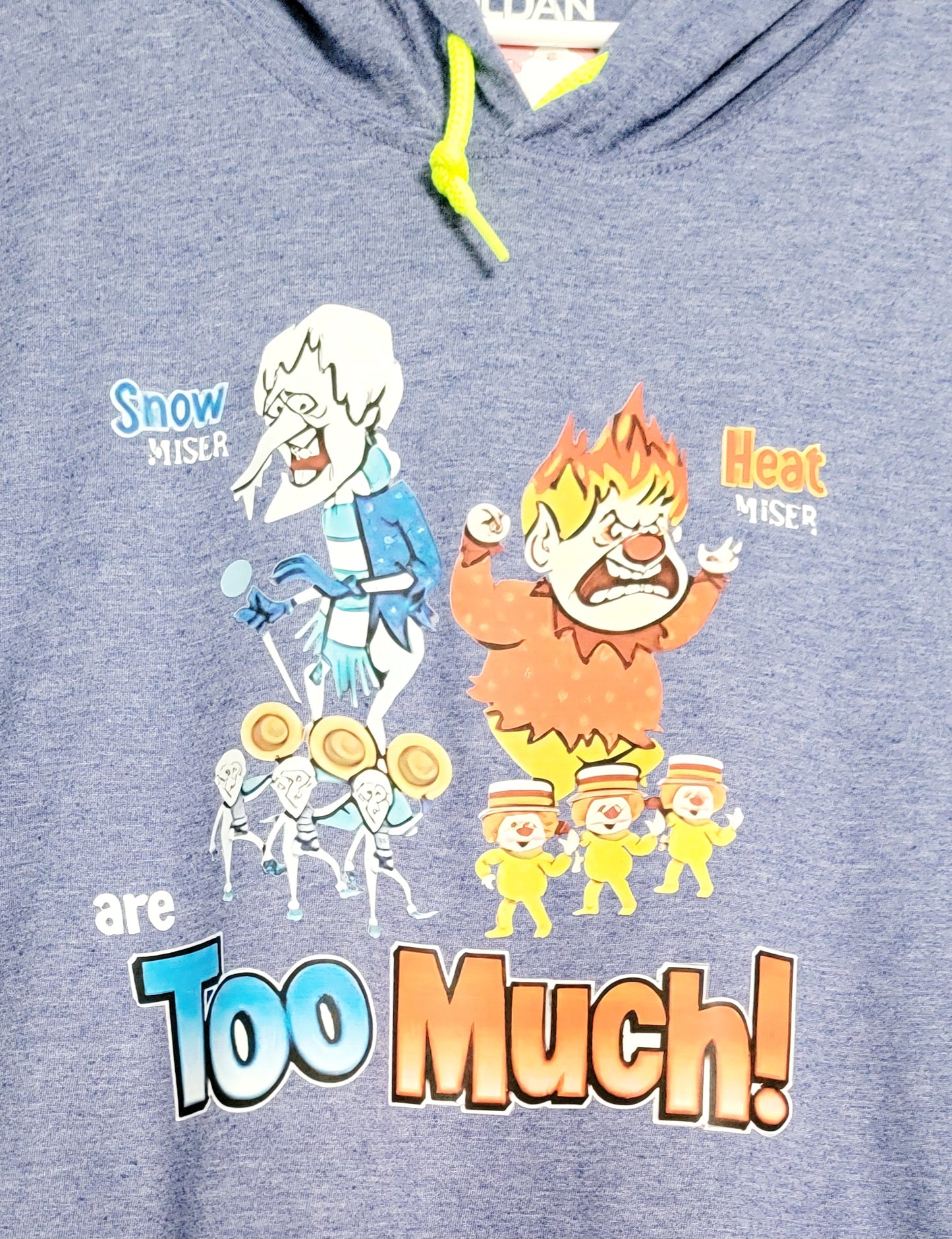 XL christmas hooded shirt