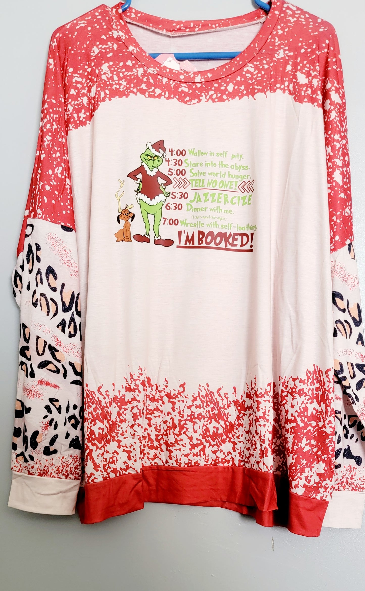 3x "I'm booked" shirt