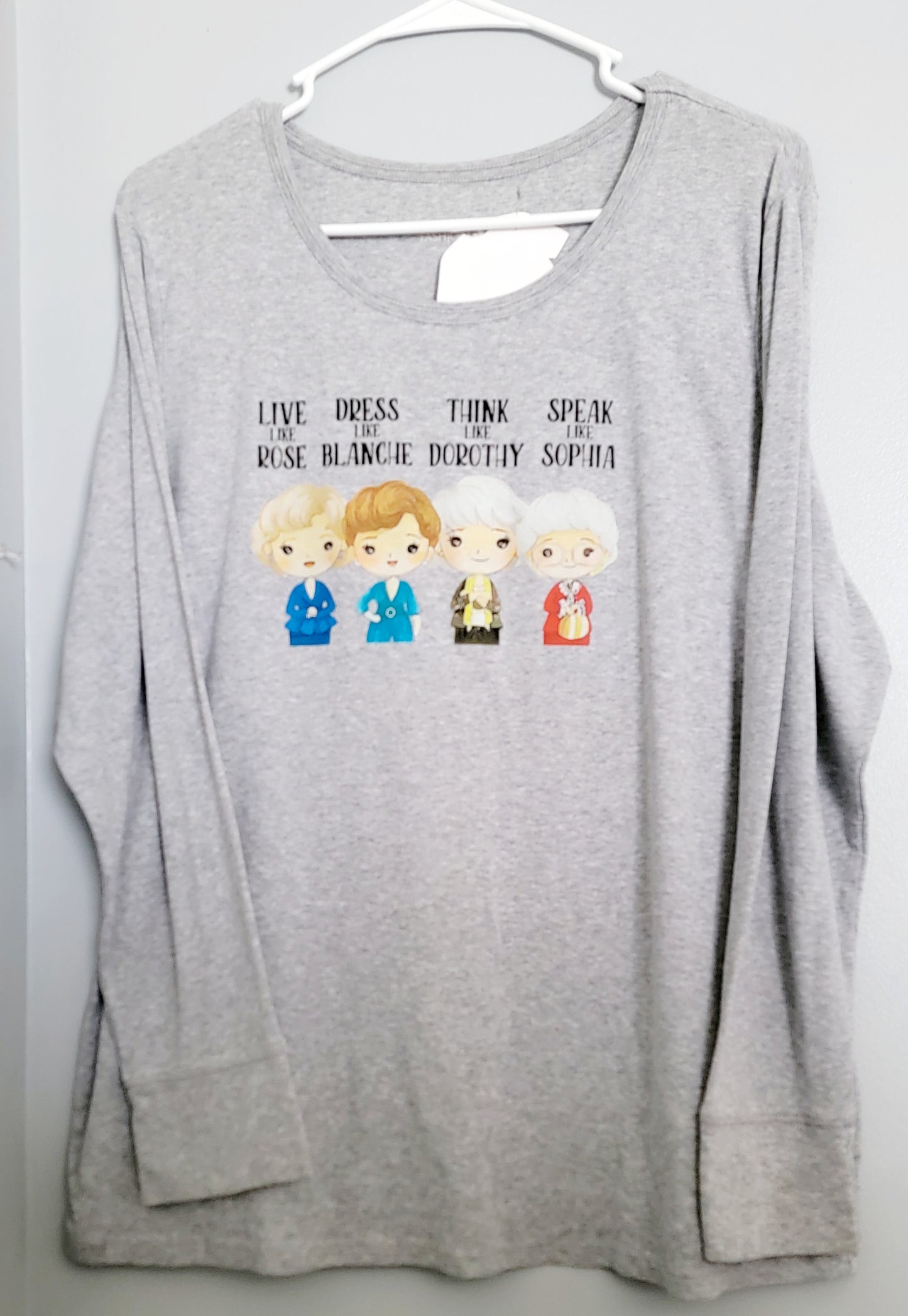 XL golden girls long sleeve shirt